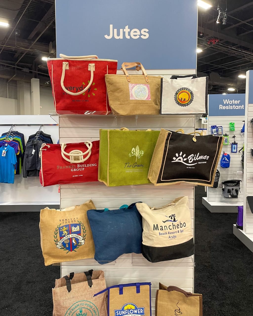 Custom jute bags supplied by Sarash Apparel